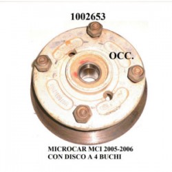 MOZZO POSTERIORE CON DISCO 4 FORI
