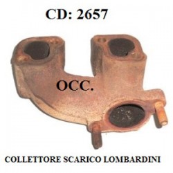 COLLECTEUR D'ÉCHAPPEMENT LOMBARDINI LDW 502 OCC.