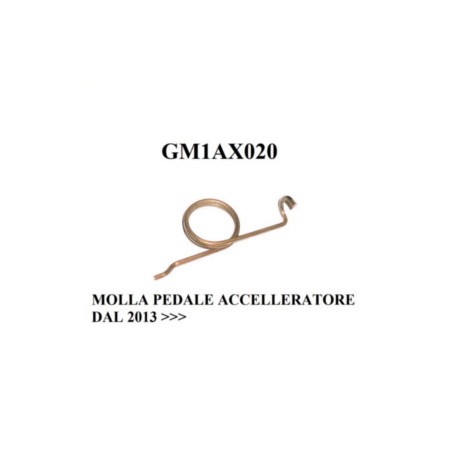 MOLLA PER PEDALE A GAS