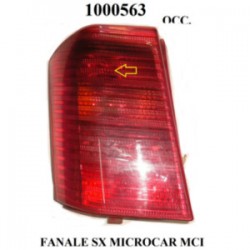 FANALE POSTERIORE SINISTRO ROSSO