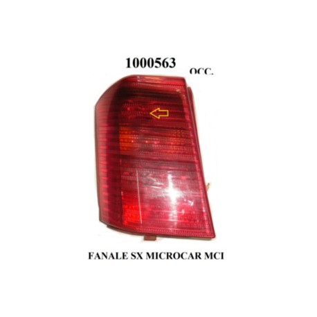 FANALE POSTERIORE SINISTRO ROSSO