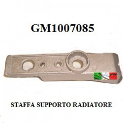 STAFFA SUPPORTO RADIATORE IN ALLUMINIO