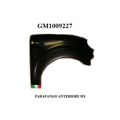 PARAFANGO ANTERIORE SINISTRO PARAFANGO ANTERIORE SINISTRO