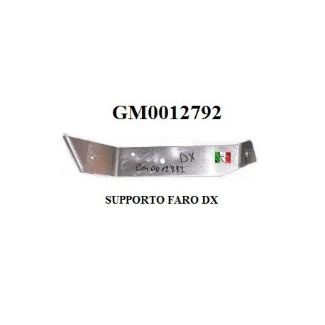 SUPPORTO FARO DESTRO METALLICO