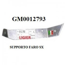 SUPPORTO FARO SINISTRO METALLICO