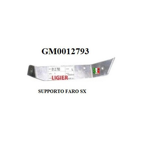 SUPPORTO FARO SINISTRO METALLICO