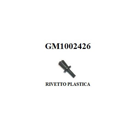 RIVETTO IN PLASTICA PER PARAFANGHI